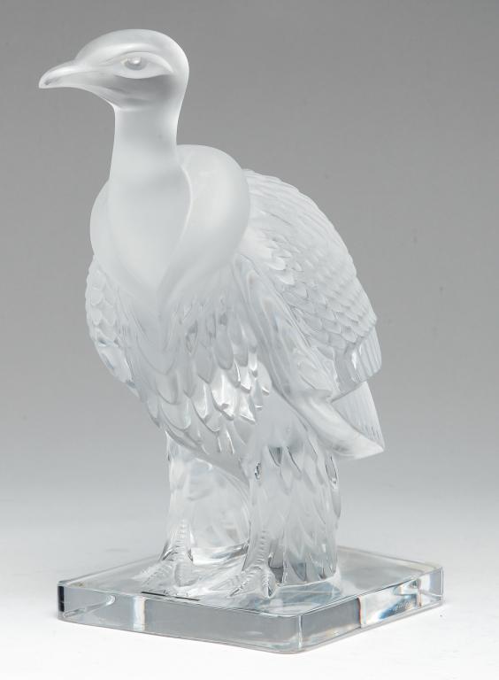 FRENCH "LALIQUE" GLASS CONDOR. (1 of 4)