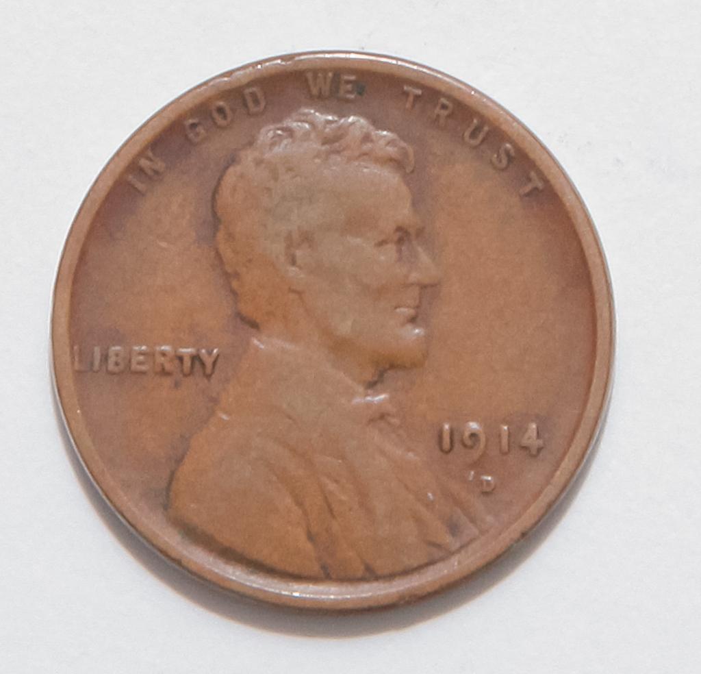 1914-D KEY DATE LINCOLN HEAD CENT (1 of 2)