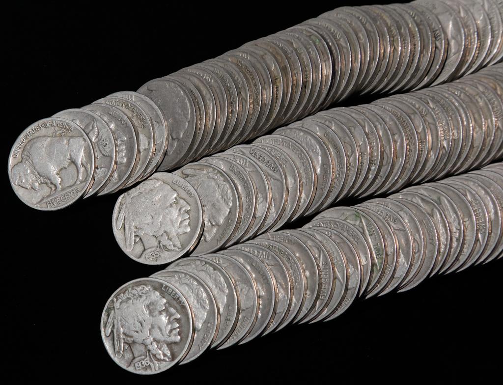 120 FULL DATE BUFFALO NICKELS (1 of 1)