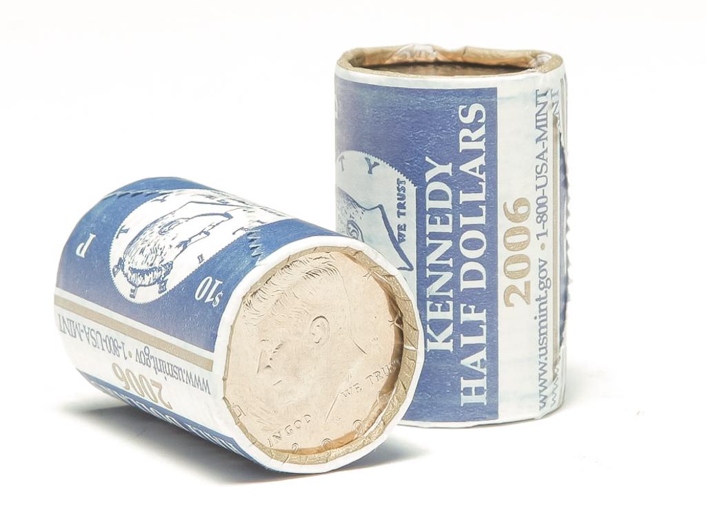 2006-P AND 2006-D KENEDY HALF DOLLAR ROLLS (1 of 2)