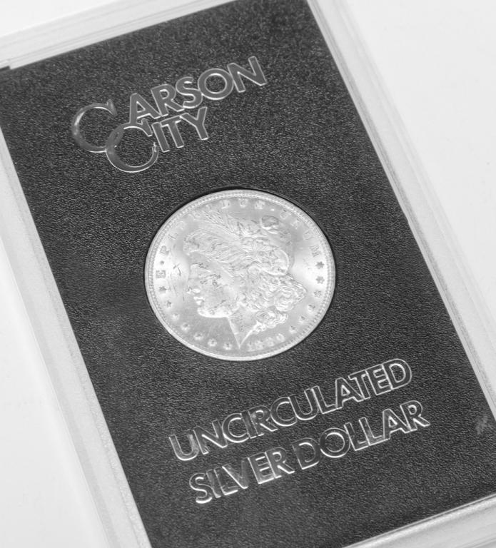 1880 CARSON CITY MINT MORGAN SILVER DOLLAR (1 of 5)
