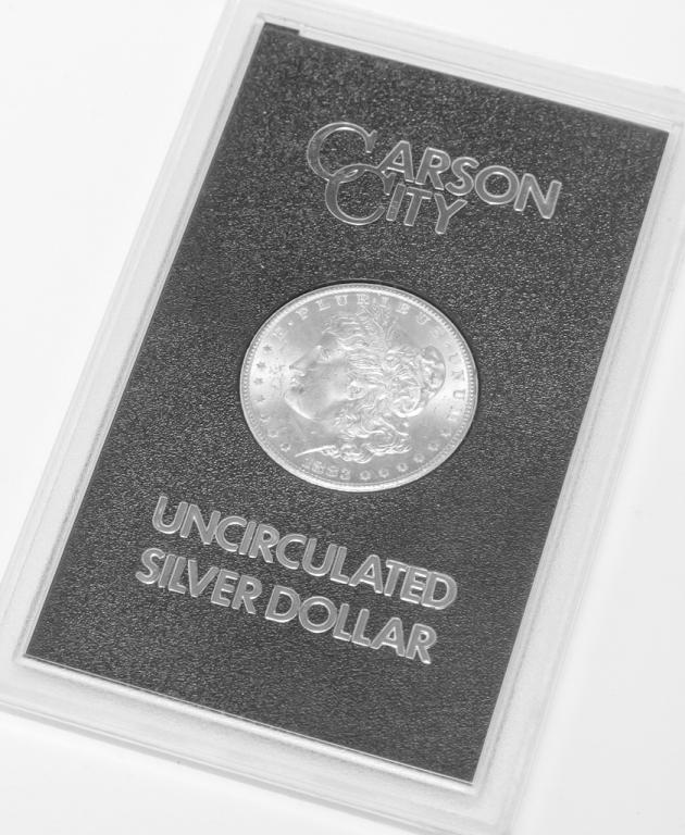 1883 CARSON CITY MINT MORGAN SILVER DOLLAR (1 of 4)