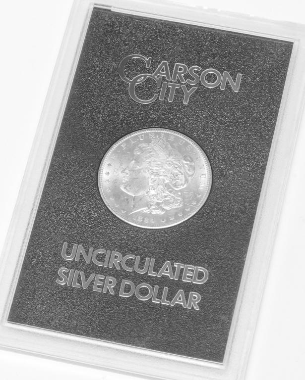 1884 CARSON CITY MINT MORGAN SILVER DOLLAR (1 of 4)