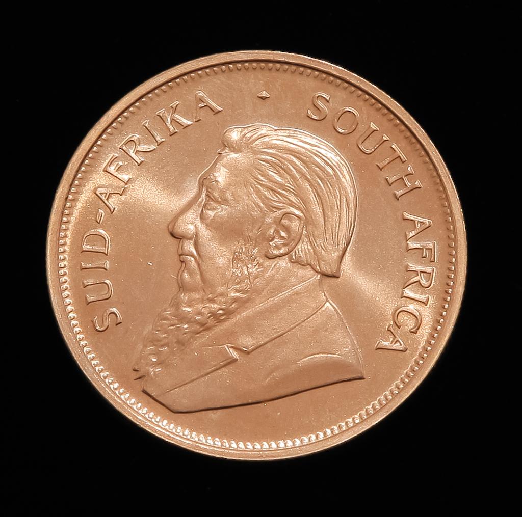 1975 SOUTH AFRICA KRUGERRAND 1 OZ GOLD COIN (1 of 4)