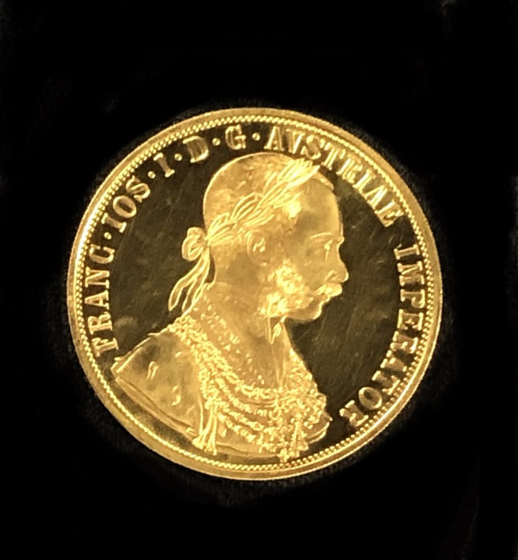 1915 AUSTRIAN 4 DUCAT GOLD COIN (1 of 1)