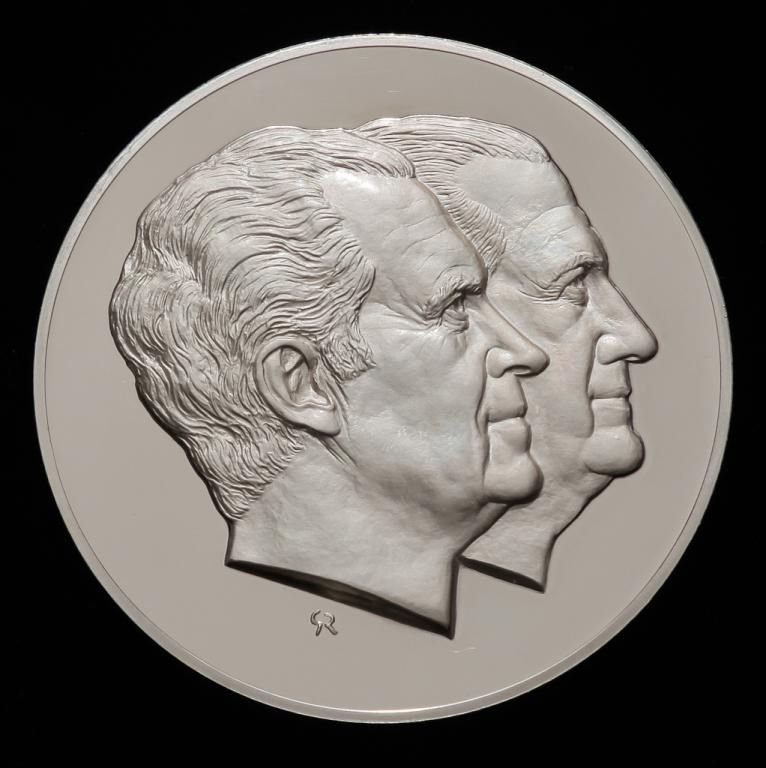 1973 INAUGURAL STERLING SILVER MEDAL (1 of 3)