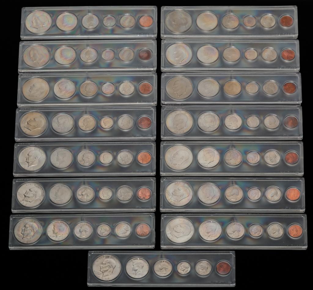 FIFTEEN PROOF SETS IN WHITMAN CASES (1 of 5)