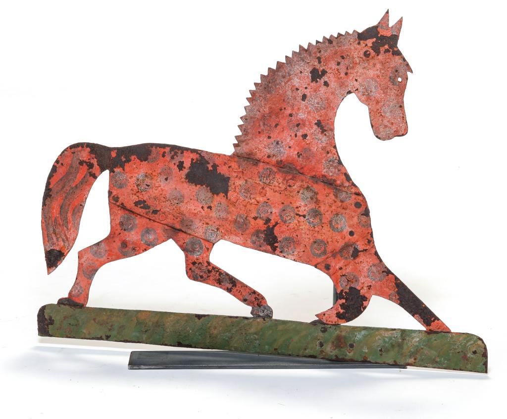 AMERICAN HORSE WEATHERVANE. (1 of 2)