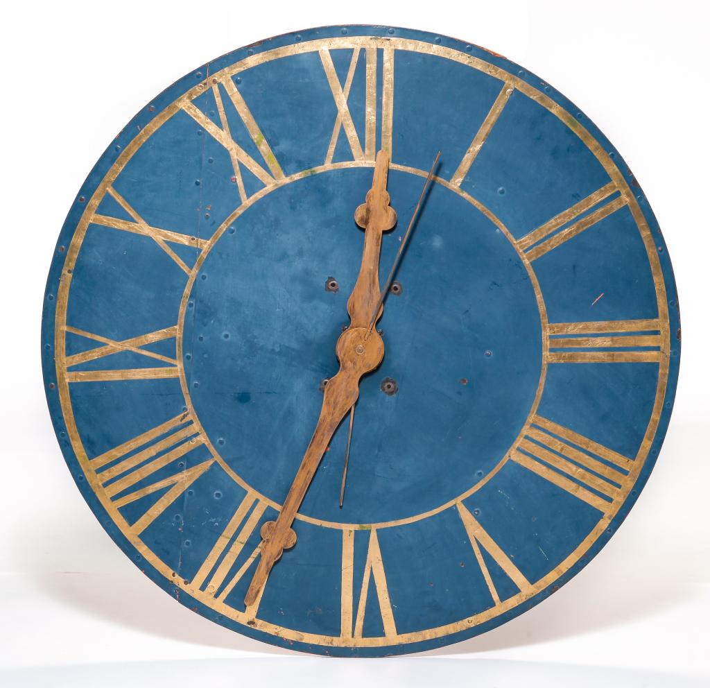 AMERICAN SHEET METAL CLOCK FACE. (1 of 3)