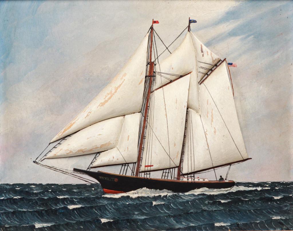 SHIP DIORAMA BY JAMES KEATING. (1 of 3)