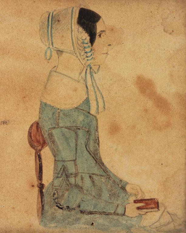 PORTRAIT OF A WOMAN BY R & W KERRY. (1 of 3)