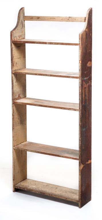 AMERICAN COUNTRY SET OF SHELVES. (1 of 3)