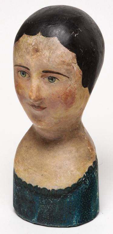 FRENCH MILLINER'S HEAD. (1 of 4)