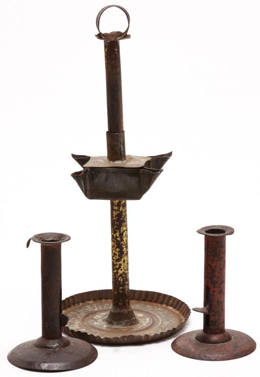 THREE PIECES OF LIGHTING. (1 of 2)