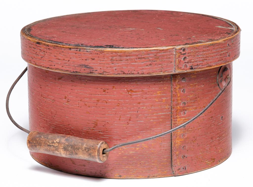 AMERICAN BENTWOOD CARRIER BOX. (1 of 3)