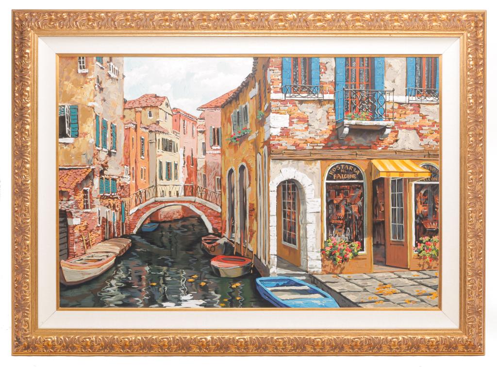 "AUTUMN IN VENICE" PRINT, VIKTOR SHVAIKO. (1 of 4)