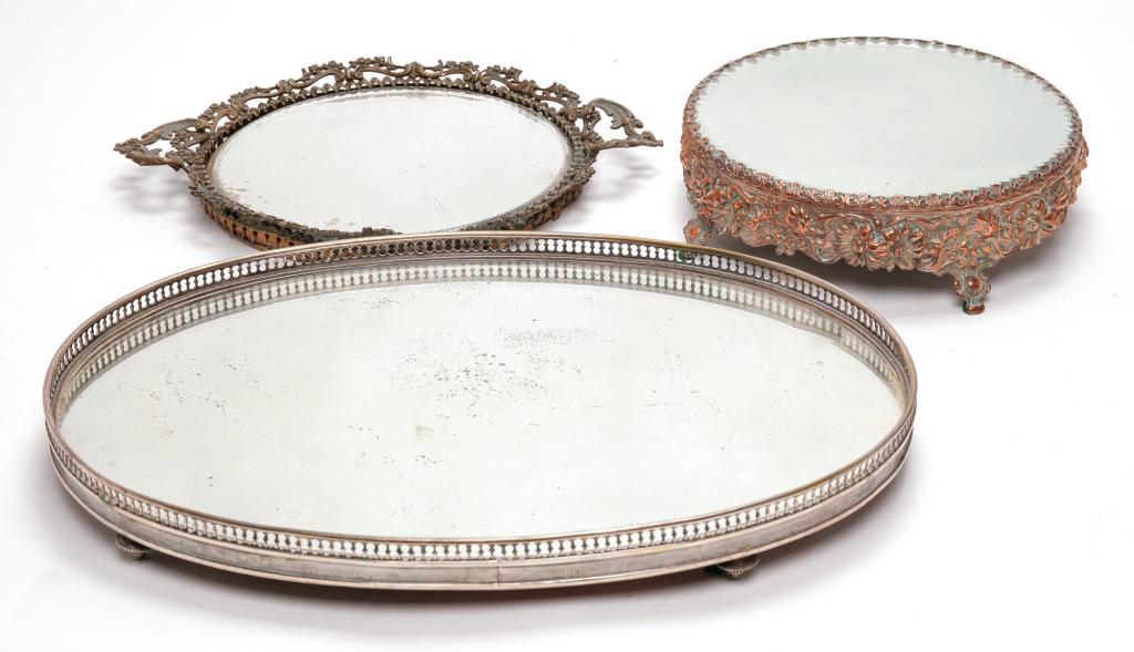 THREE MIRROR PLATEAUS (1 of 2)