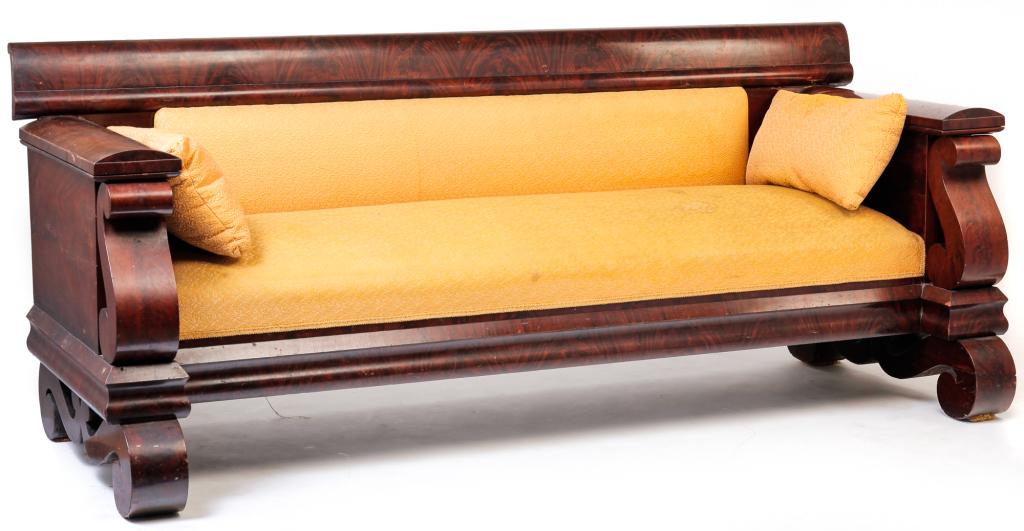 AMERICAN EMPIRE SOFA. (1 of 2)