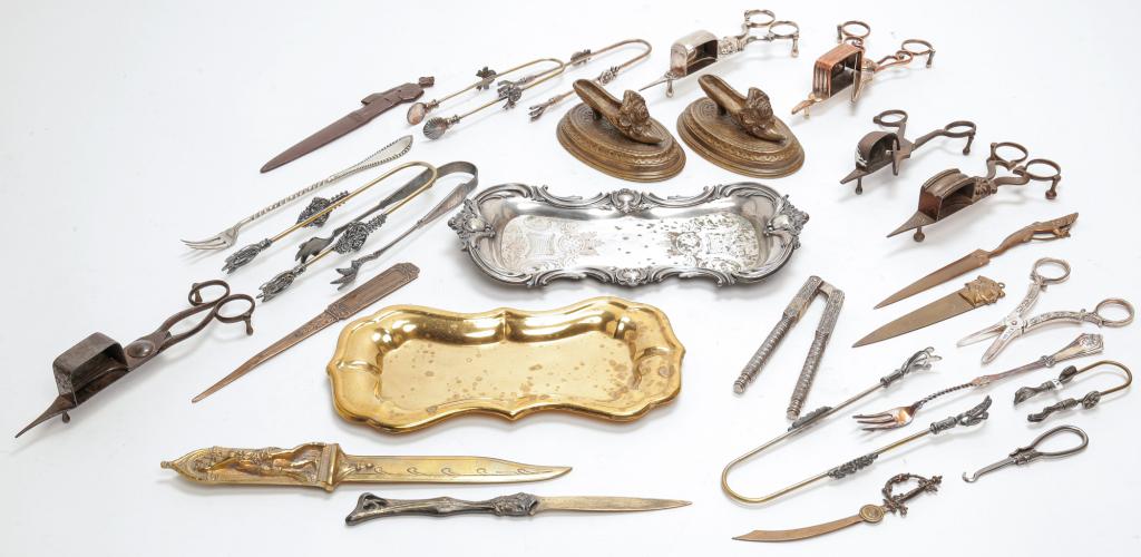 ECLECTIC GROUP INCLUDING WICK TRIMMERS (1 of 2)