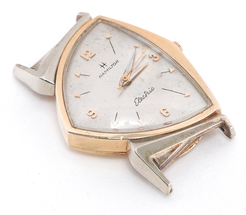 HAMILTON ELECTRIC PACER WRISTWATCH, CIRCA 1960. (1 of 4)