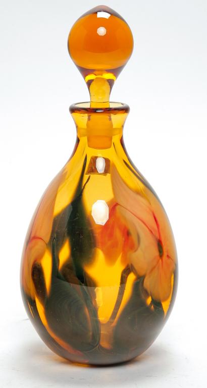 CHARLES LOTTON ART GLASS PERFUME BOTTLE. (1 of 1)