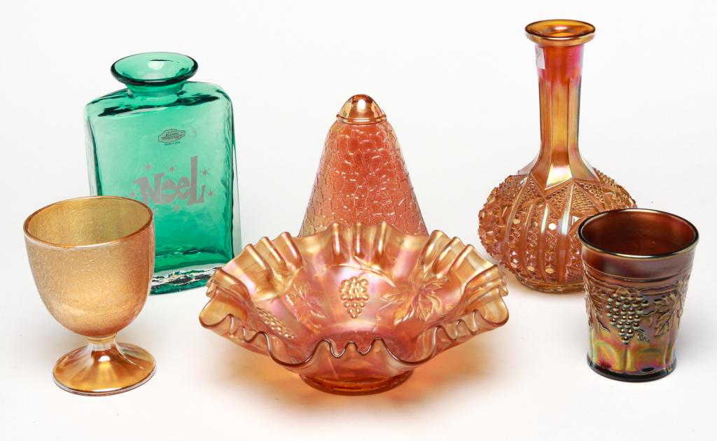 GROUP OF AMERICAN GLASS. (1 of 1)