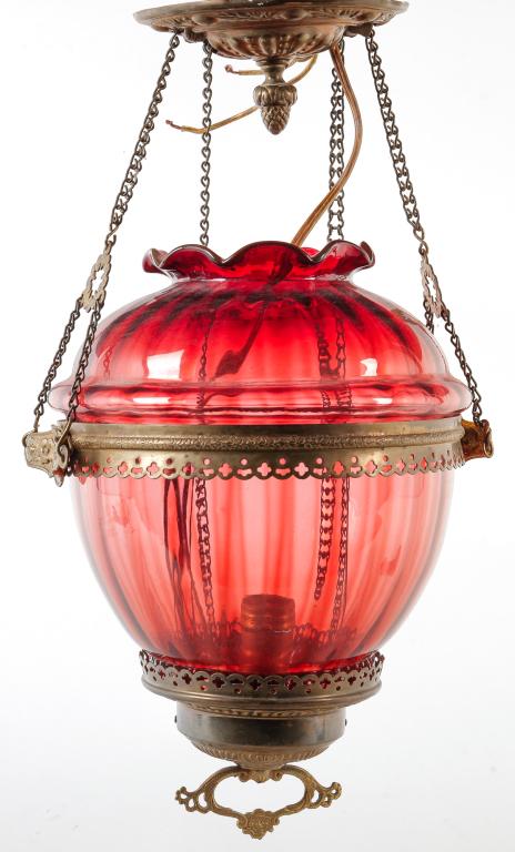 AMERICAN HANGING HALL LIGHT. (1 of 1)