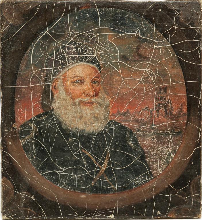 EASTERN EUROPEAN PORTRAIT OF A PRIEST. (1 of 1)