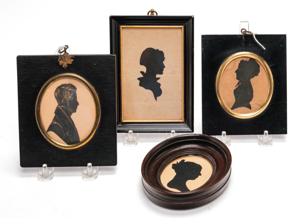 FOUR SILHOUETTES. (1 of 1)