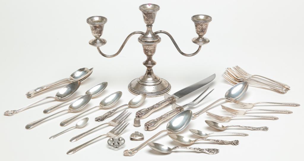 GROUP OF AMERICAN STERLING. (1 of 2)