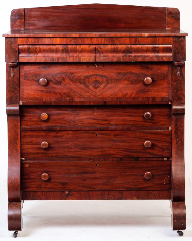 AMERICAN EMPIRE CHEST. (1 of 6)