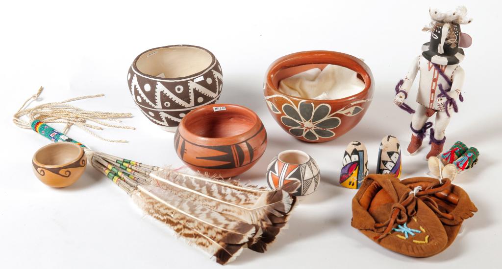 GROUP OF NATIVE AMERICAN ITEMS (1 of 3)
