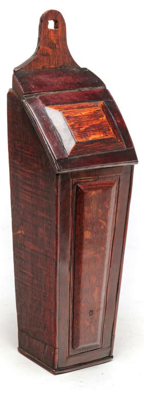 ENGLISH CANDLE BOX. (1 of 3)