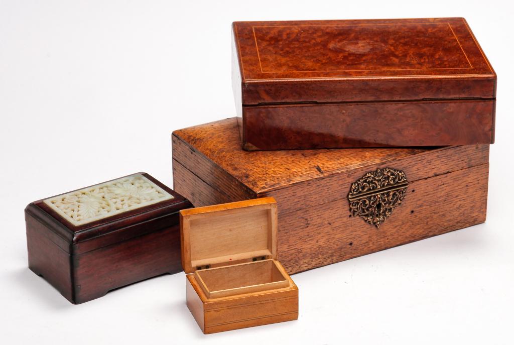 FOUR WOODEN BOXES (1 of 1)