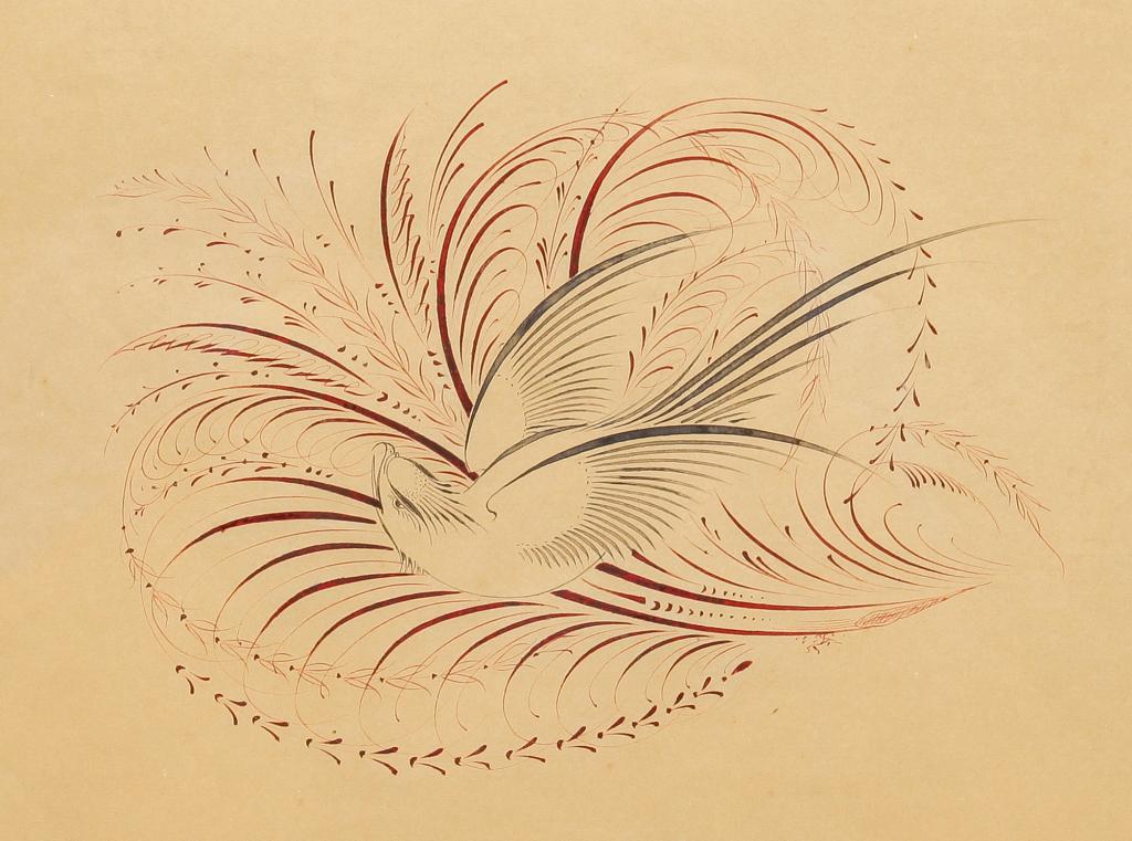 AMERICAN SPENCERIAN SCRIPT ATTRIBUTED TO KELCHNER. (1 of 2)