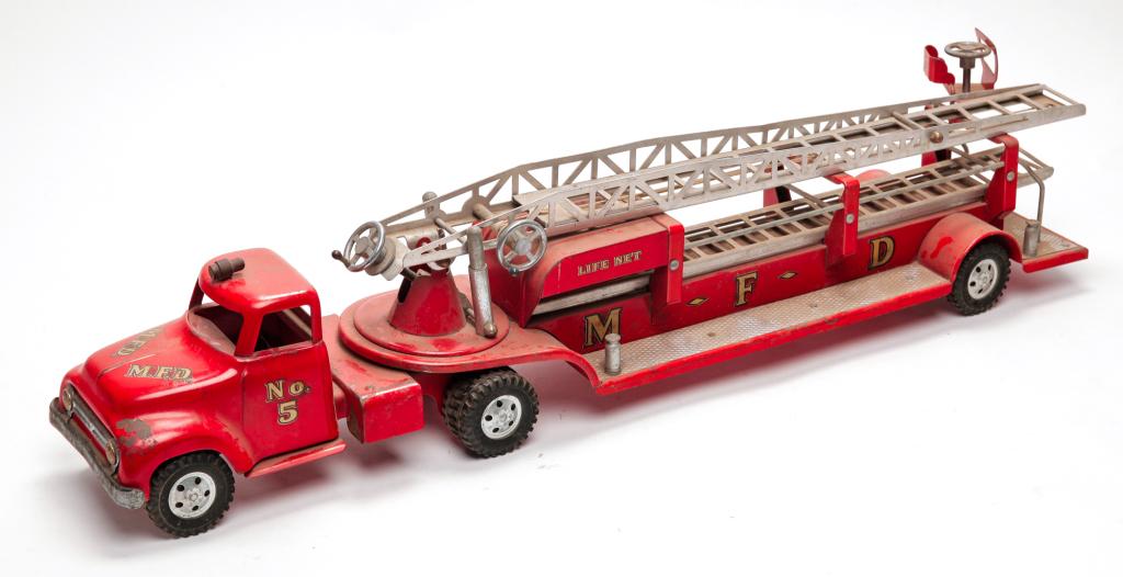 TONKA HOOK AND LADDER FIRE TRUCK NO. 5 (1 of 1)