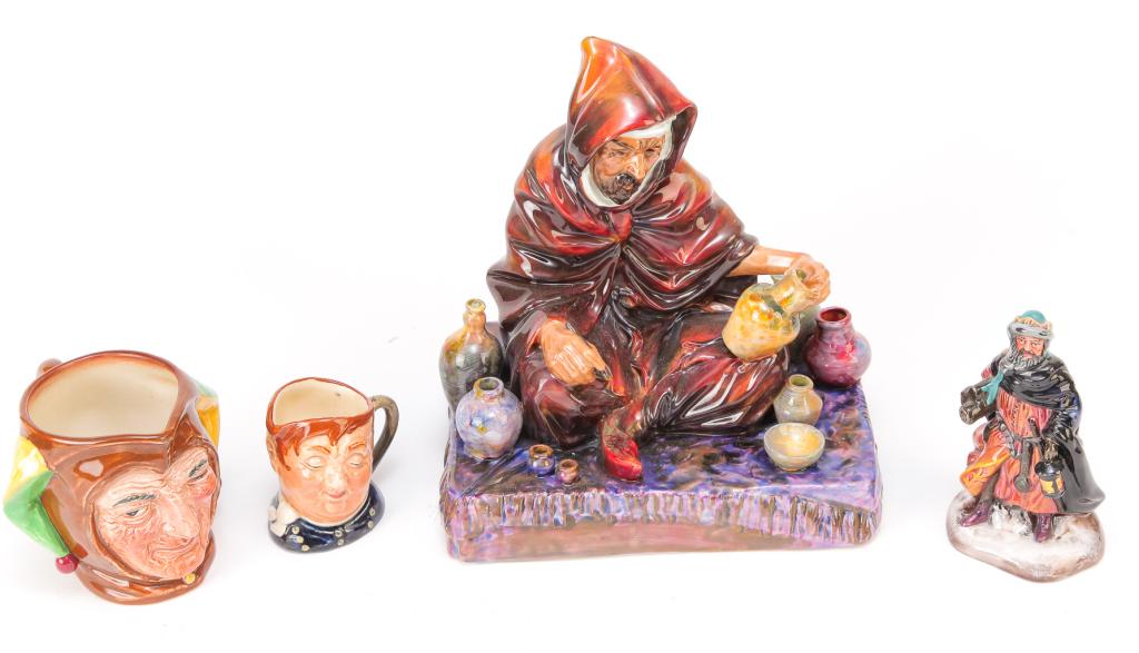 FOUR PIECES OF ROYAL DOULTON. (1 of 3)