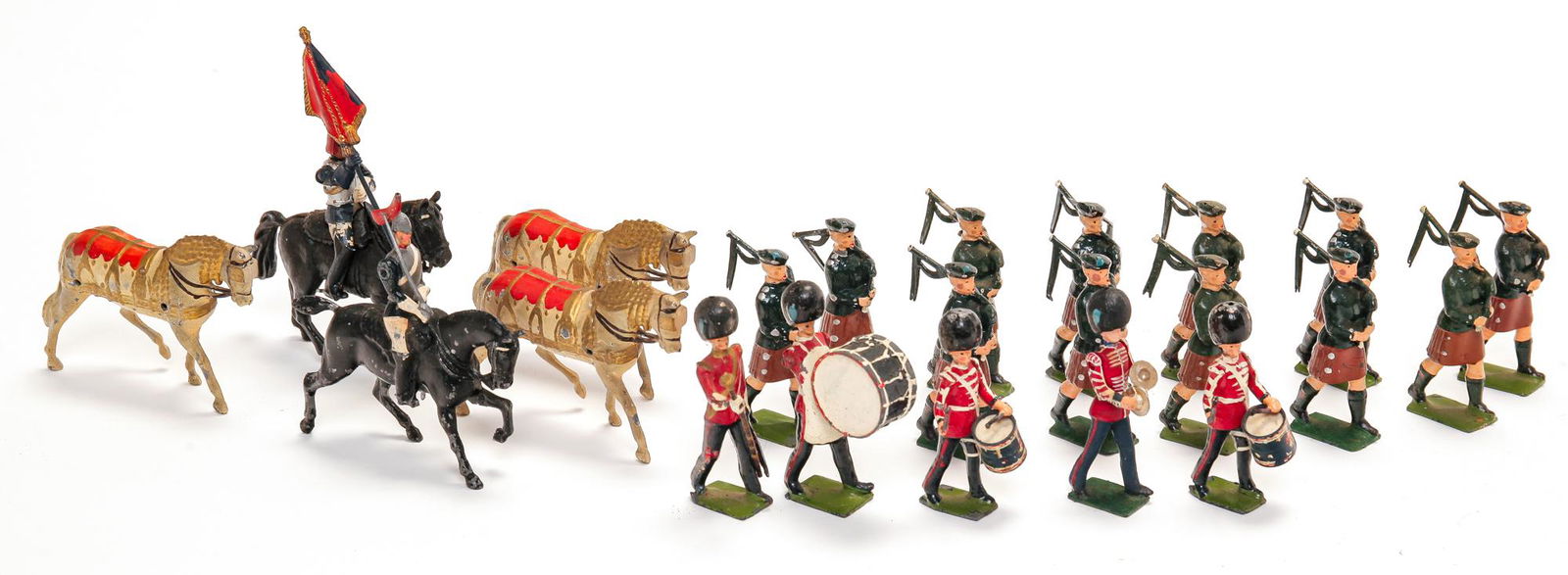 COLLECTION OF BRITISH TOY SOLDIERS. (1 of 3)