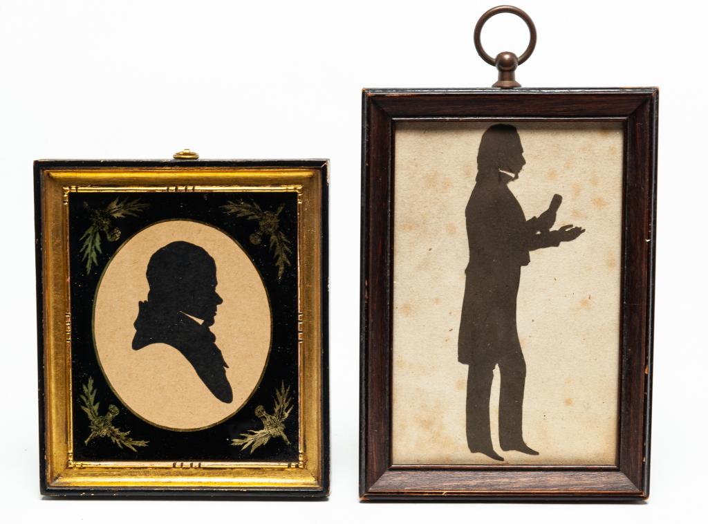 TWO SILHOUETTES. (1 of 4)