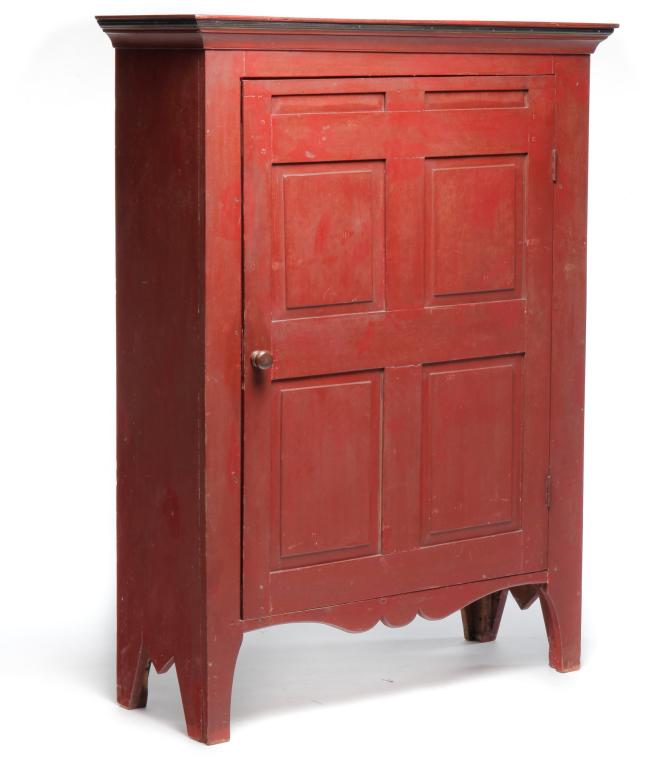 AMERICAN COUNTRY WALL CABINET. (1 of 4)