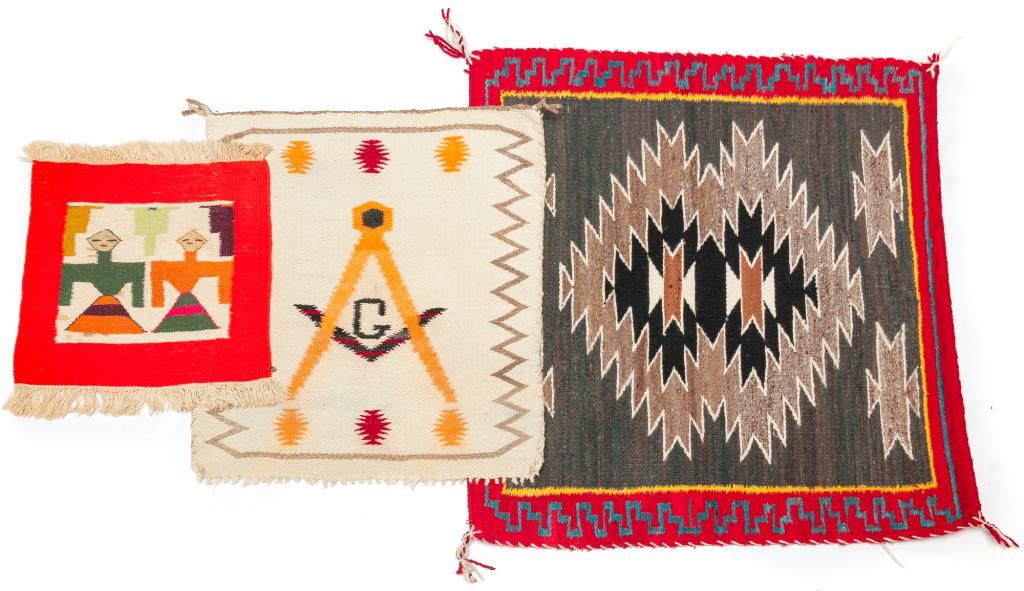 THREE SOUTHWEST MATS. (1 of 5)