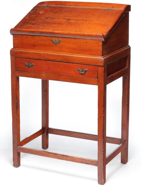 AMERICAN CLERK'S DESK ON STAND. (1 of 5)