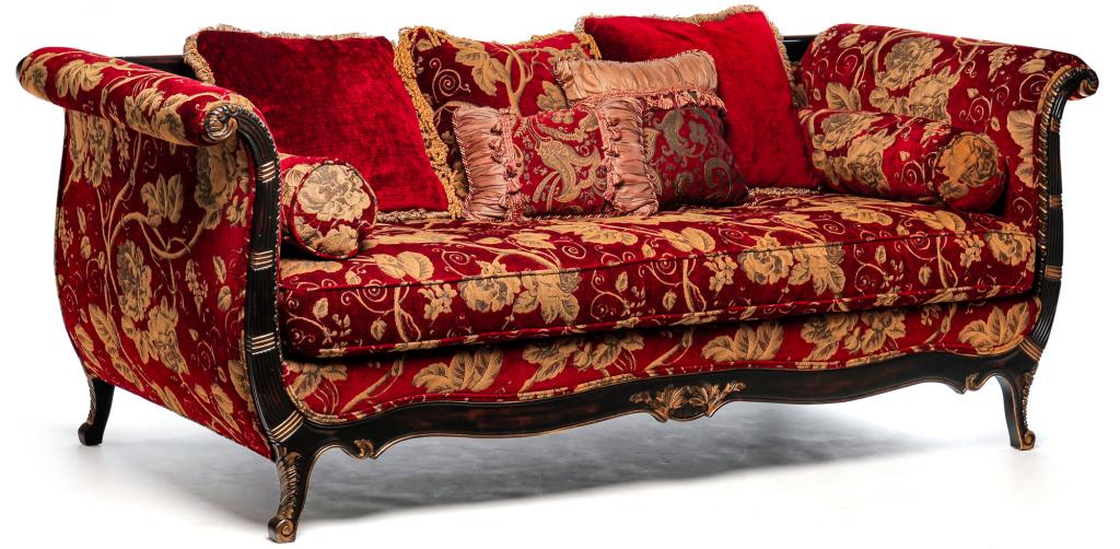 AMERICAN CLASSICAL STYLE SOFA BY CR LAINE. (1 of 4)