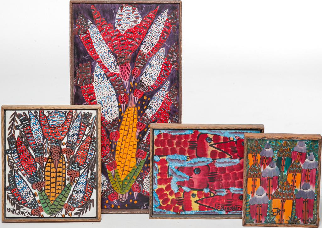 FOUR PAINTINGS BY SISSON BLANCHARD (1 of 6)