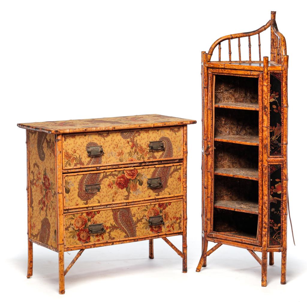 TWO PIECES OF ASIAN STYLE FURNITURE. (1 of 5)