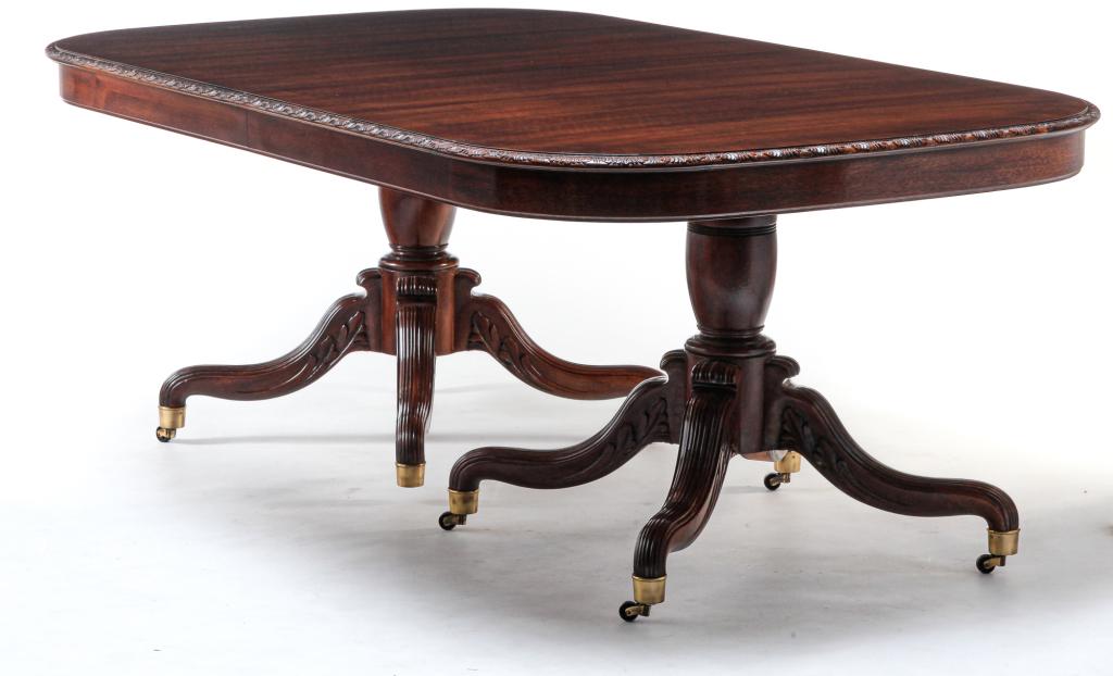 JOHN WIDDICOMB DINING TABLE. (1 of 5)
