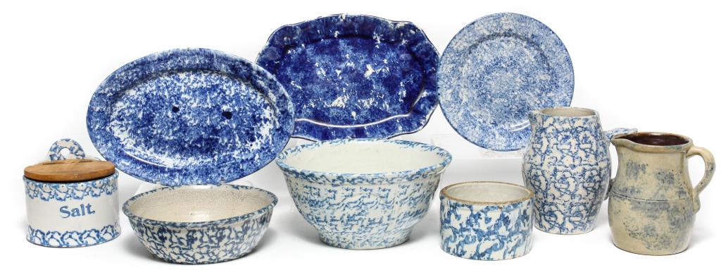 NINE PIECES OF SPONGEWEAR. (1 of 6)