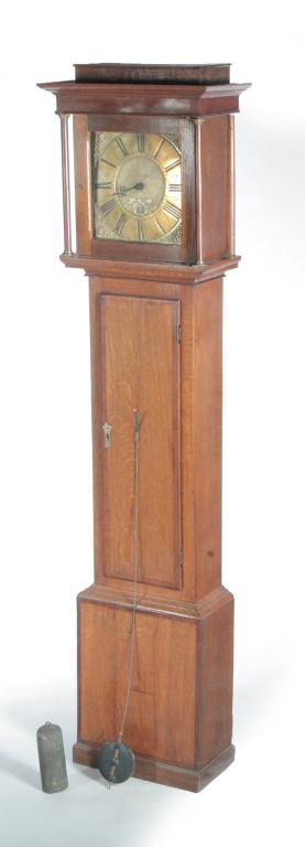ENGLISH BENJAMIN SHUCKFORTH TALL CASE CLOCK. (1 of 6)