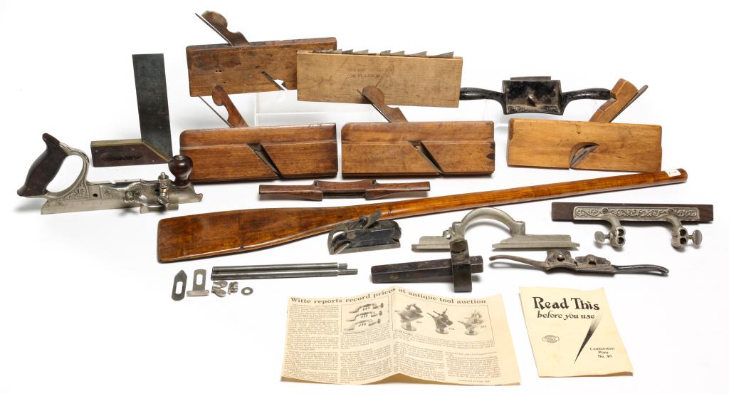 SMALL COLLECTION OF AMERICAN TOOLS. (1 of 9)