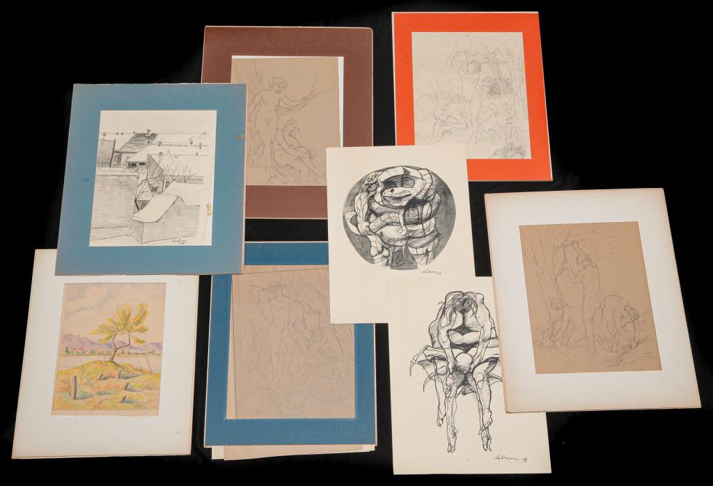 COLLECTION OF EUROPEAN DRAWINGS. (1 of 5)